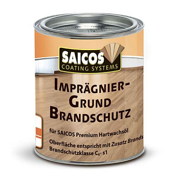 Противопожарный грунт Saicos Impregnation Fire Protection (0,75 литра)